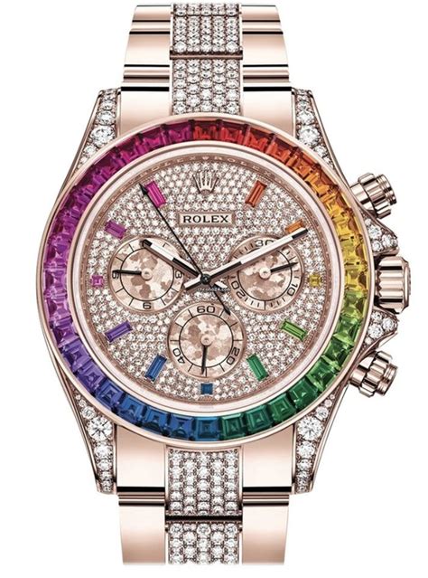 rainbow dial rolex daytona|Rolex rainbow 2021 price.